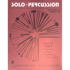 Test 20 Studies for Percussion by Siegfried Fink