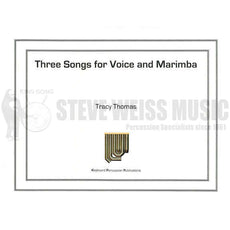 Thomas, T.-Three Songs for Voice and Marimba (S-n2)-M/VX
