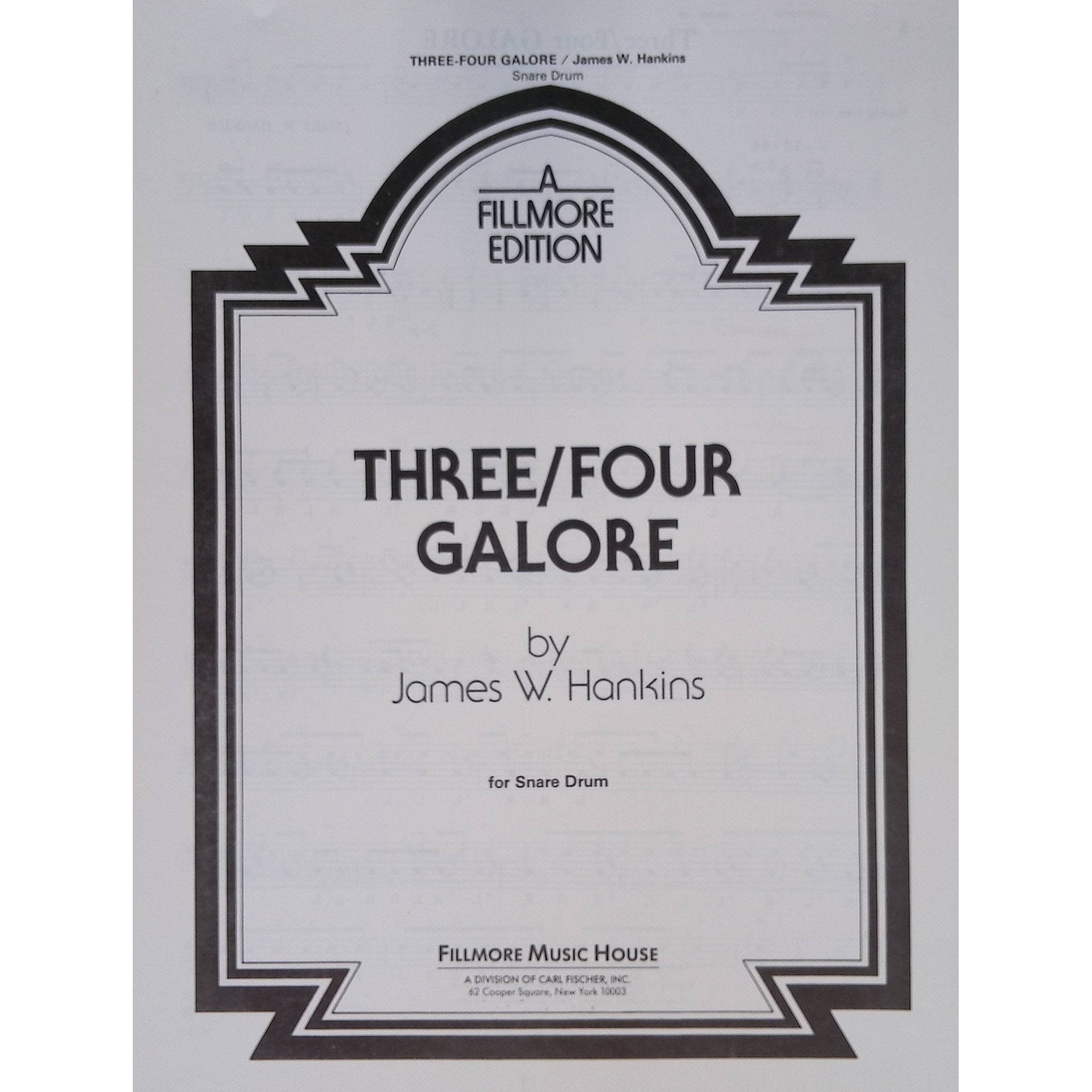 Three Four Galore by James Hankins