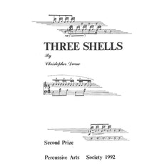 Three Shells by Christopher Deane