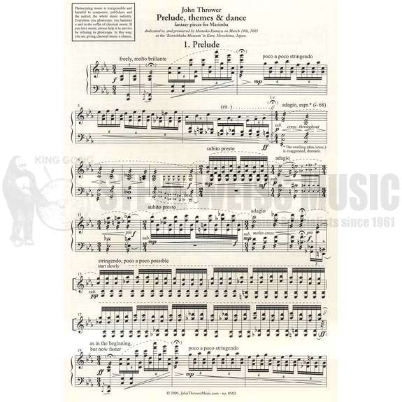 Thrower-Prelude, Themes and Dance-M