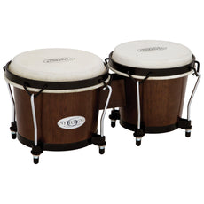 Toca Synergy Wood Bongos - Tobacco