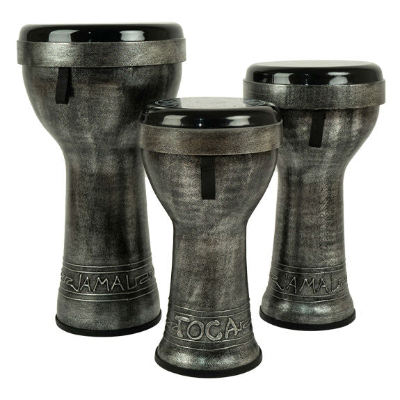 10" Medium - Toca Jamal Series Sympatico Series Tunable Doumbek with Black Fiber Head