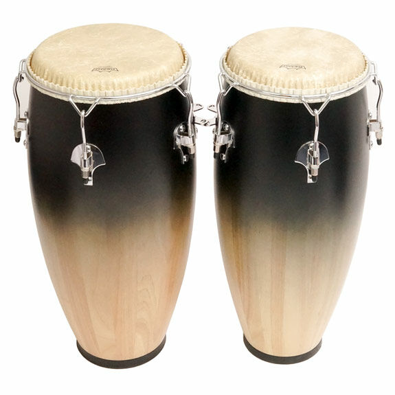 Wine Fade Matte Toca Synergy Deluxe 10" & 11" Conga Set