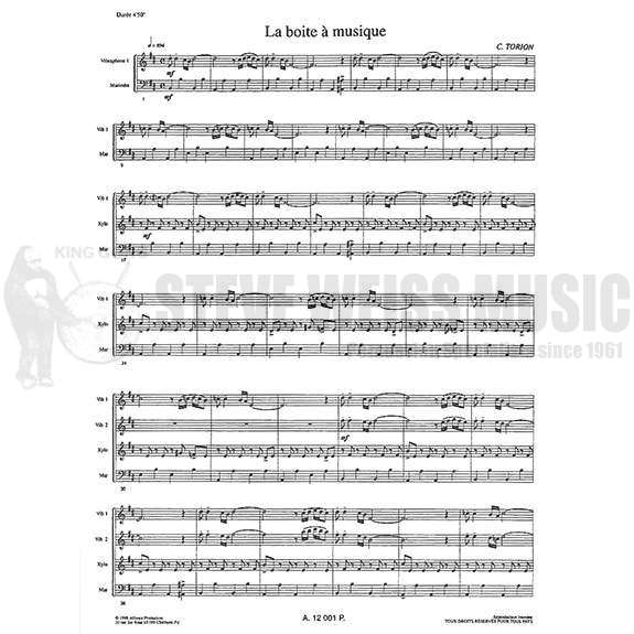 Torion-La Boite a Musique (SP)-B/2V/C/X/M/2T/P