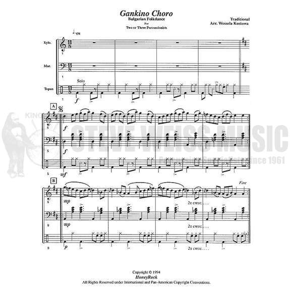 Traditional-Gankino Choro(SP)-Kostowa-X/M/P