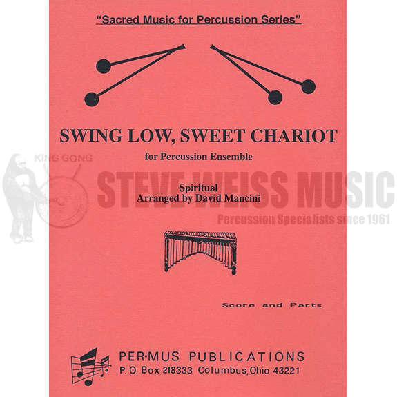 Traditional-Swing Low, Sweet Chariot arr. Mancini (SP)-B/V/3M/P