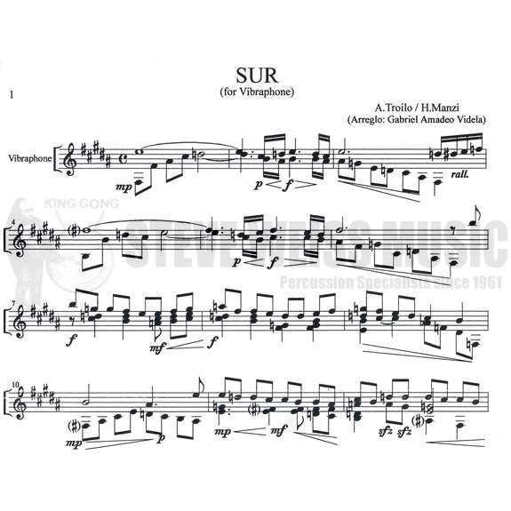 Troilo/Manzi-Sur arr. Videla-V
