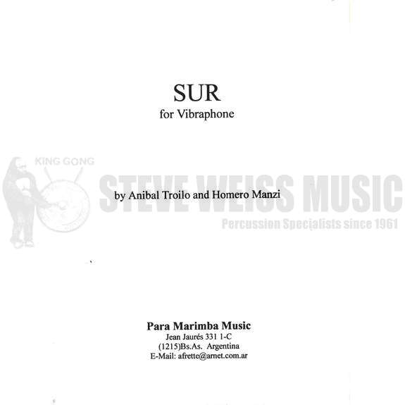 Troilo/Manzi-Sur arr. Videla-V