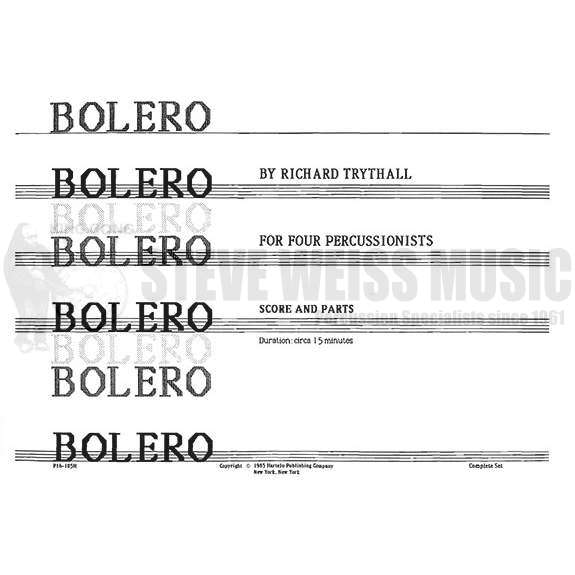 Trythall-Bolero(SP)-P
