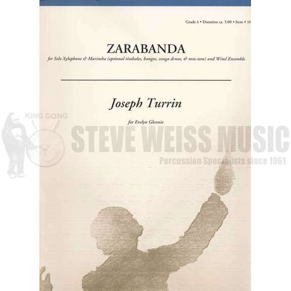 Turrin-Zarabanda (SP)-solo X/M/P/wind ens. OS