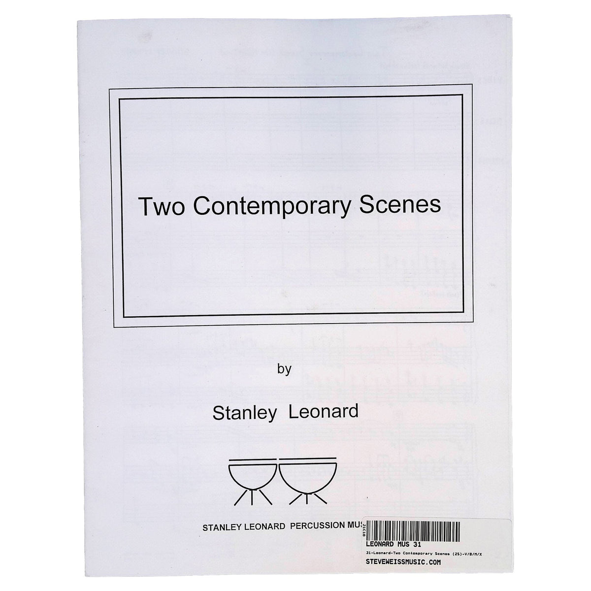 Two Contemporary Scenes by Stanley Leonard Cover Page