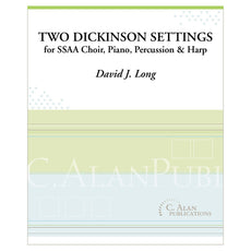 Two Dickinson Settings by David J Long cover