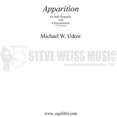Udow-Apparition (Perc. ens. version) (SP)-solo 5T/B/2V/C/ M/P