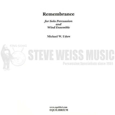 Udow-Remembrance (Wind ens. version) (StSP)-Solo V/P/ Wind ens.