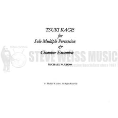 Udow-Tsuki Kage (StSP)-V/chromatic gongs/almglocken/P/FL/ CL/ASX/HN/TN/VN/VC