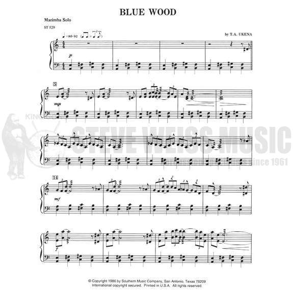 Ukena-Blue Wood
