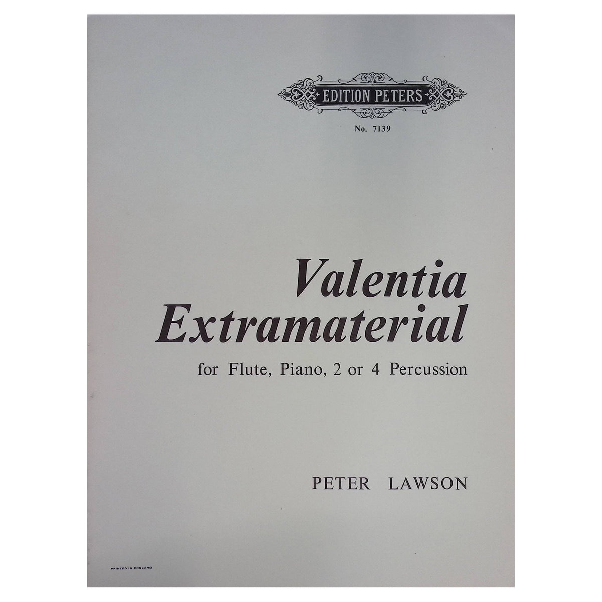 Valentia Extramaterial by Peter Lawson