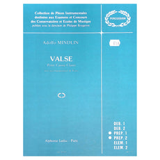 valse by adolofo mindlin cover page