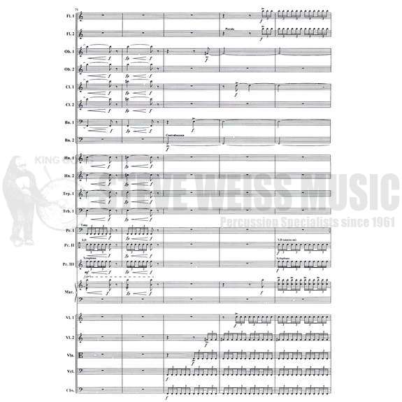 Van de Vate-Lyric Suite (Score ONLY)-M/Orch.