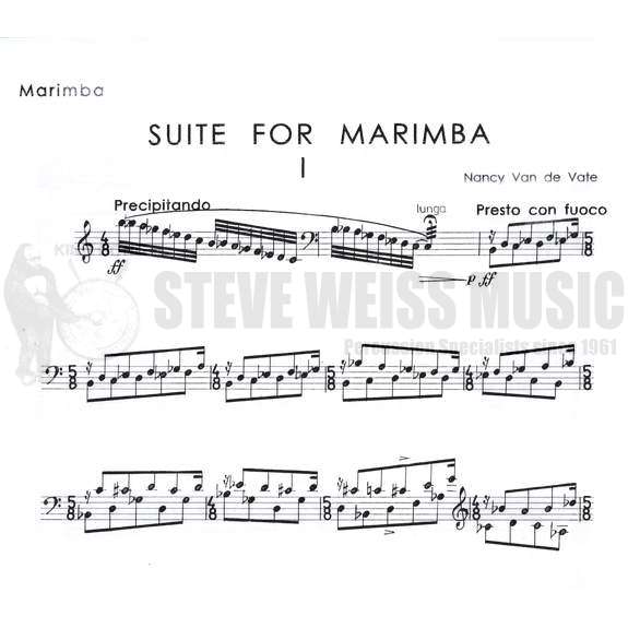 Van de Vate-Suite for Marimba-M