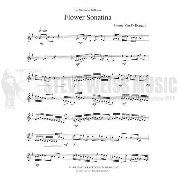 Van DeBorgart-Flower Sonatina-M