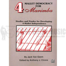 Van Geem-4 Mallet Democracy for Marimba