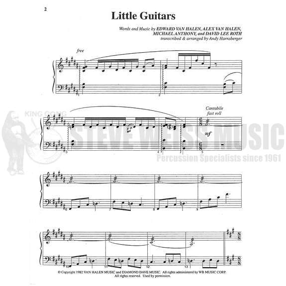 Van Halen-Little Guitars (arr. Harnsberger)-M