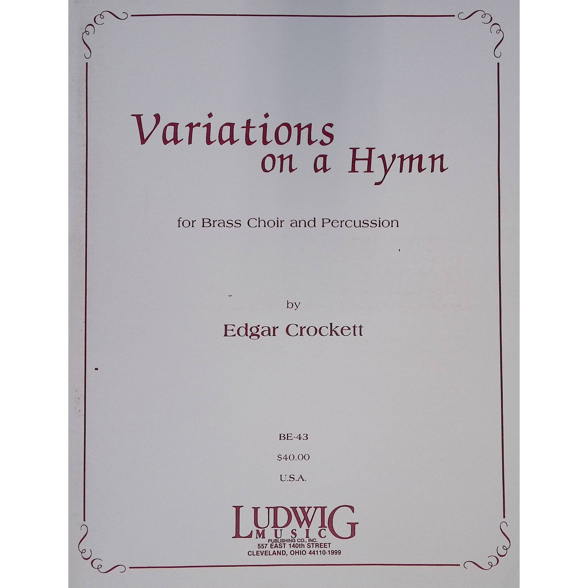 Variations on a Hymn by Edgar Crockett