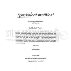 Varner-preValent motiVes (SP)-3M/BM/V/P