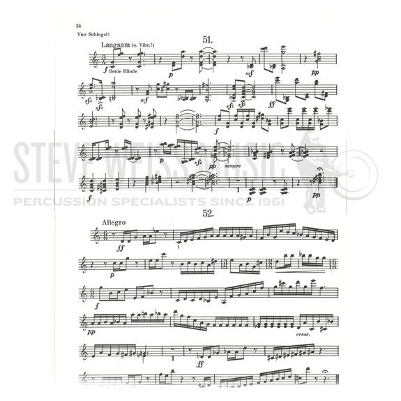 Veigl-Etuden fur Vibraphone