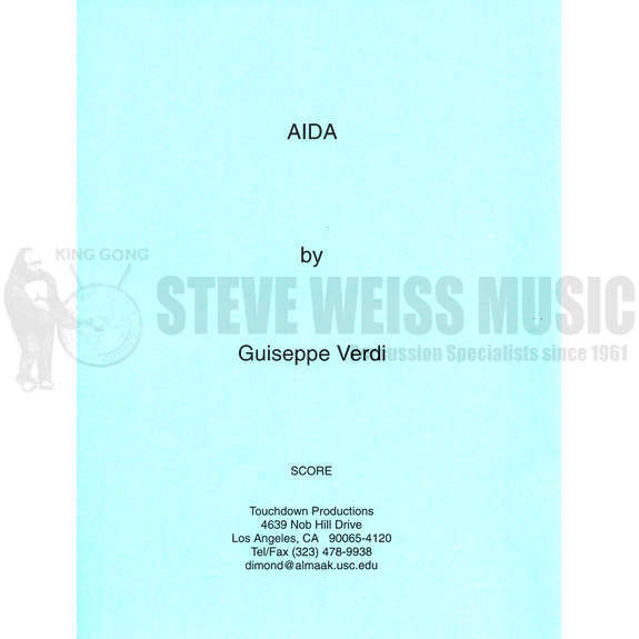 Verdi-Aida (perc. and timp. parts ed. by Theresa Dimond)