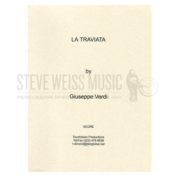 Verdi-La Traviata (perc. and timp. parts ed. by Theresa Dimond)