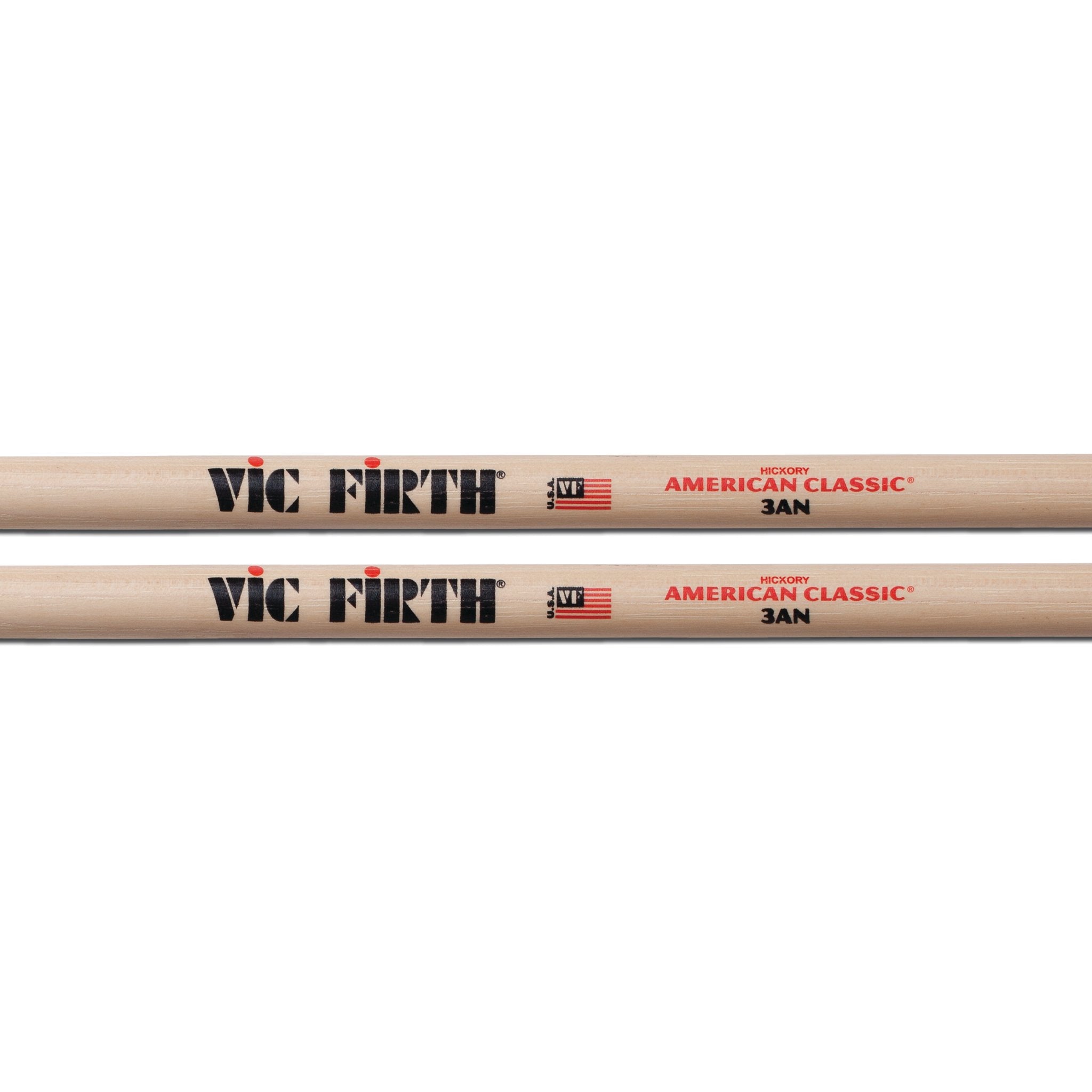Vic Firth American Classic 3AN Drumsticks - Nylon Tip - Image 2