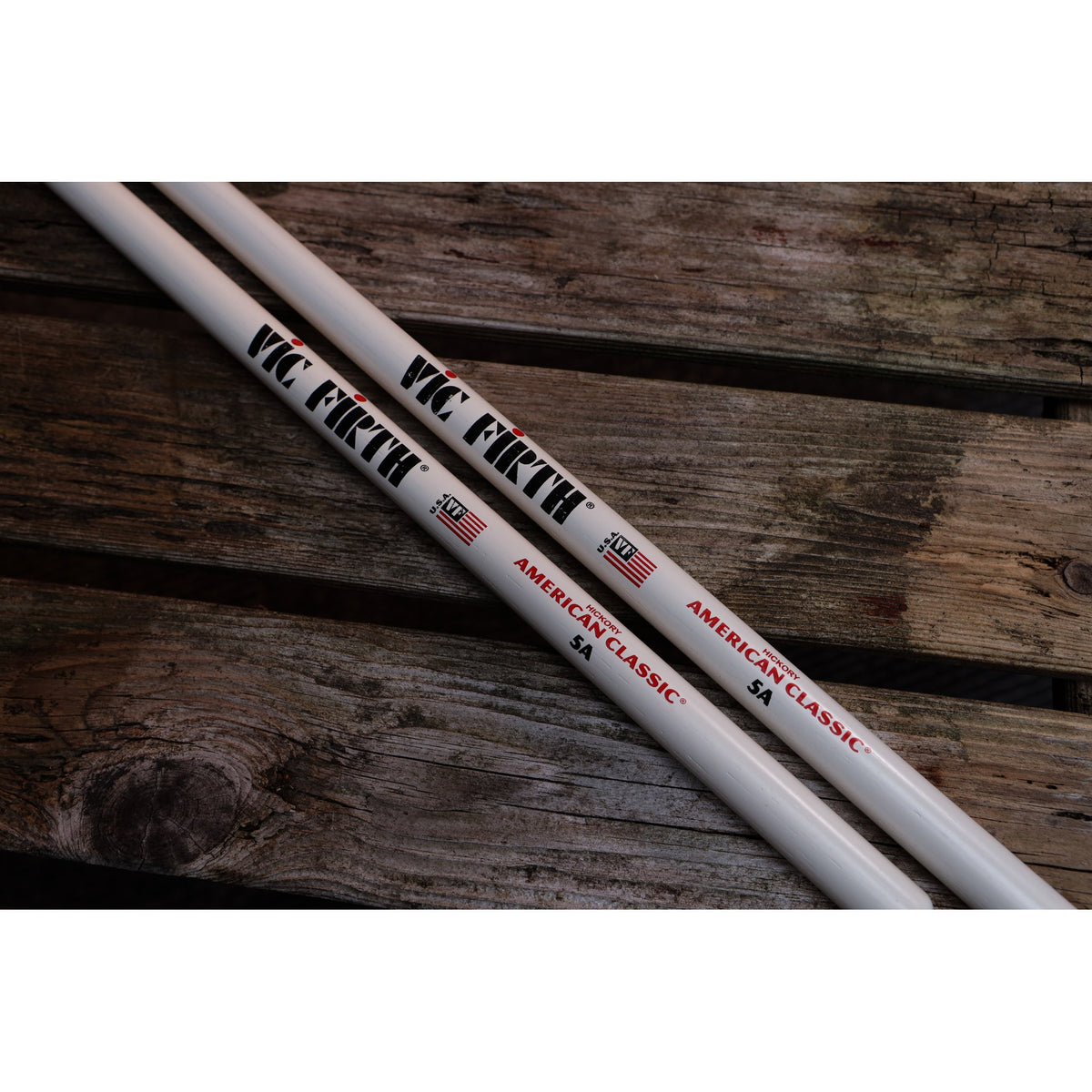 Vic Firth American Classic 5A White Drumsticks - Image 7
