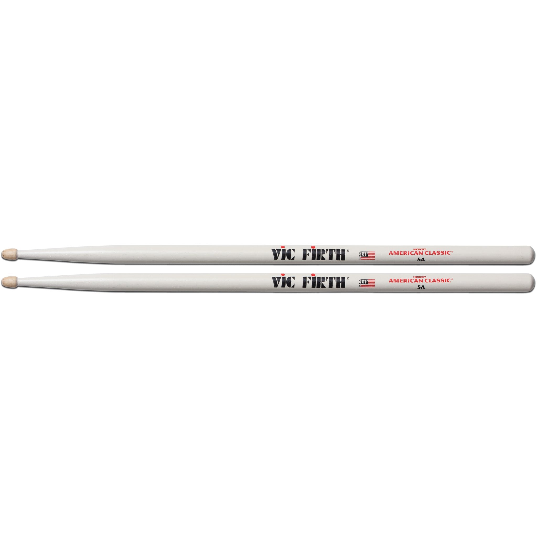 Vic Firth American Classic 5A White Drumsticks - Image 1