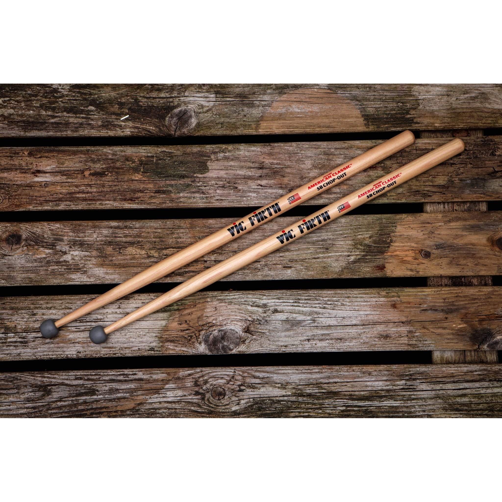 Vic Firth American Classic 5B Chop-Out Practice Sticks - Image 8