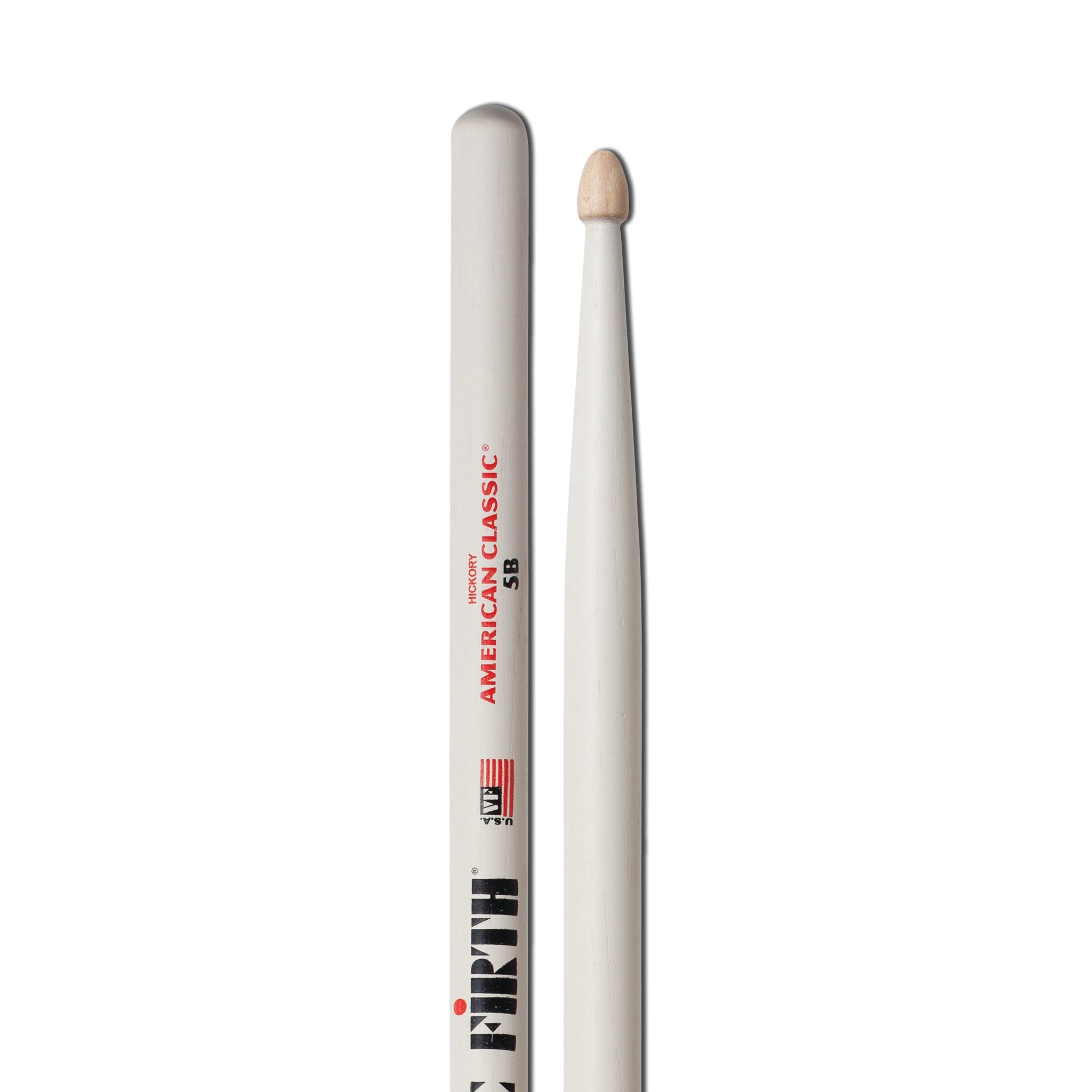 Vic Firth American Classic 5B White Drumsticks - Image 3