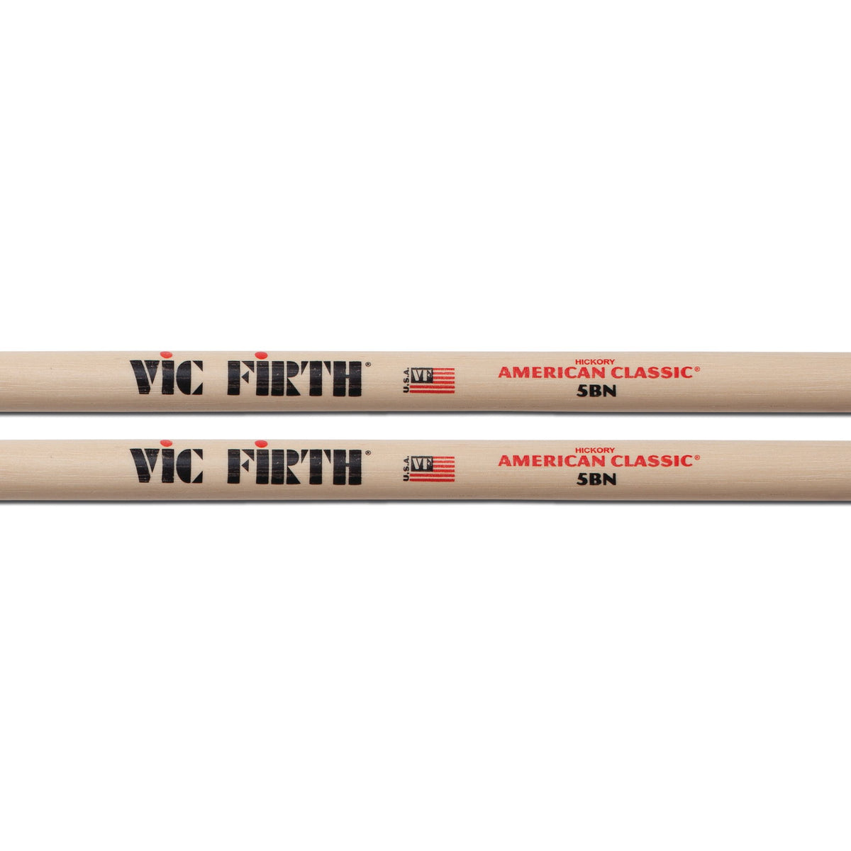 Vic Firth American Classic 5BN Drumsticks - Nylon Tip - Image 2