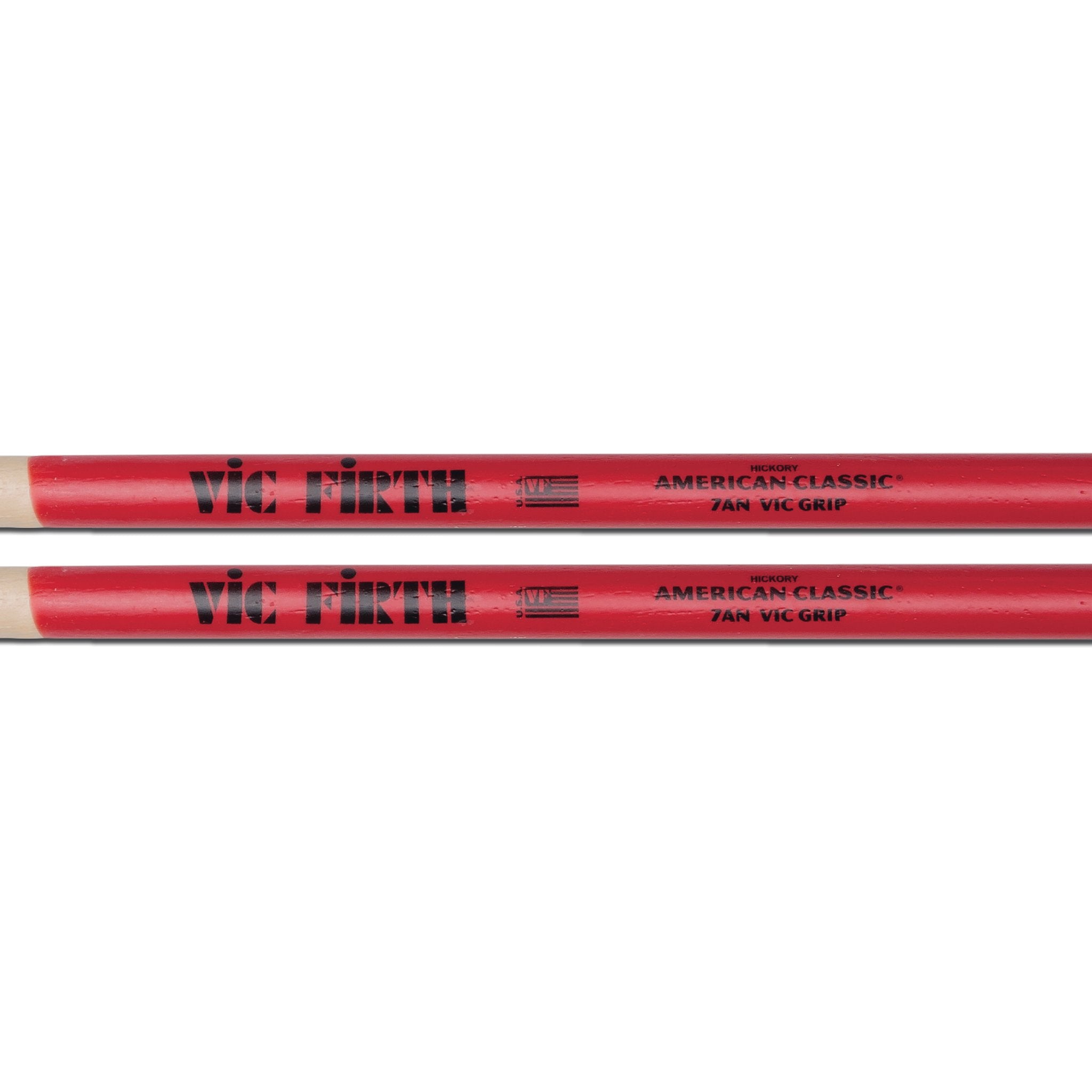 Vic Firth American Classic 7ANVG Grip Drumsticks - Nylon Tip - Image 2