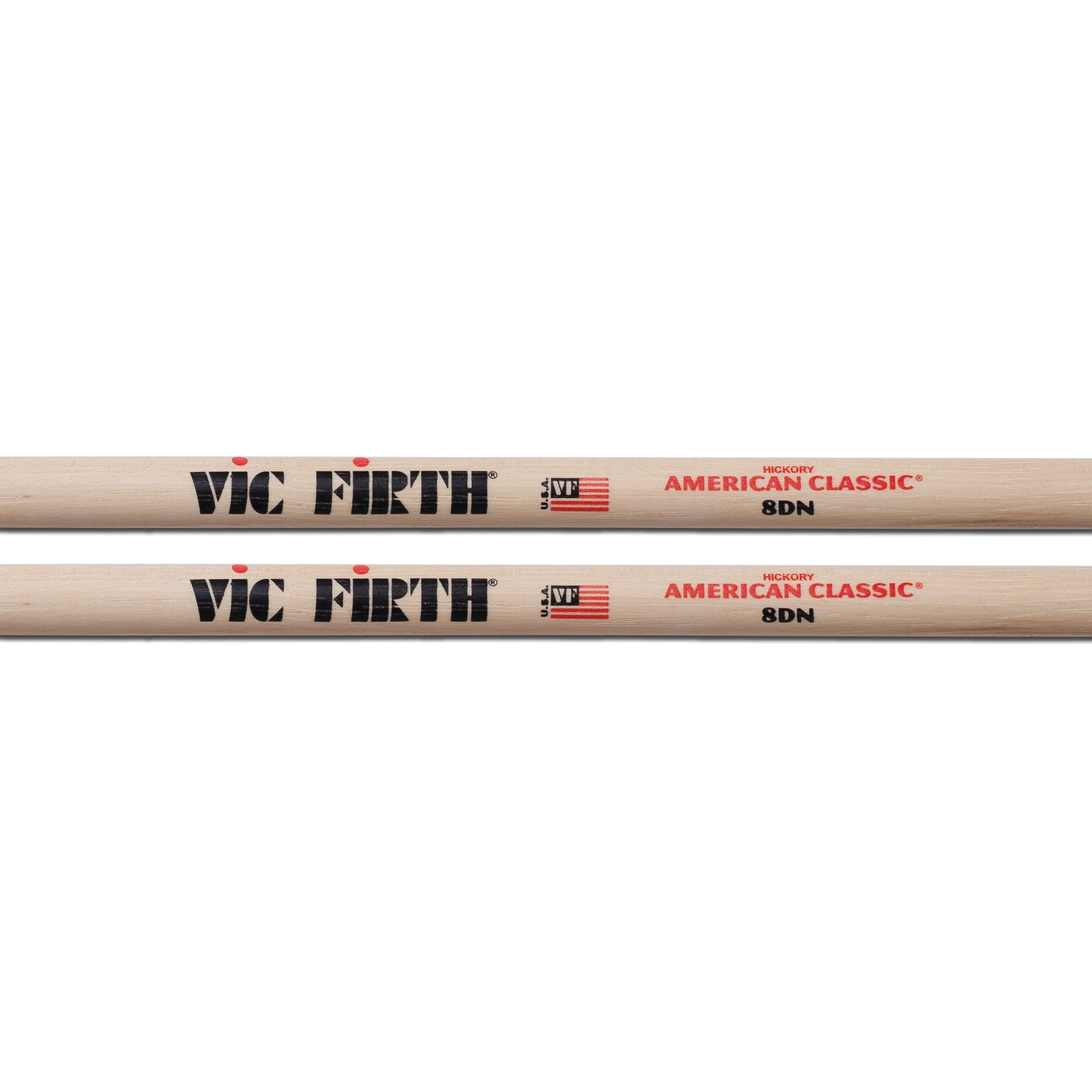 Vic Firth American Classic 8DN Drumsticks - Nylon Tip - Image 2