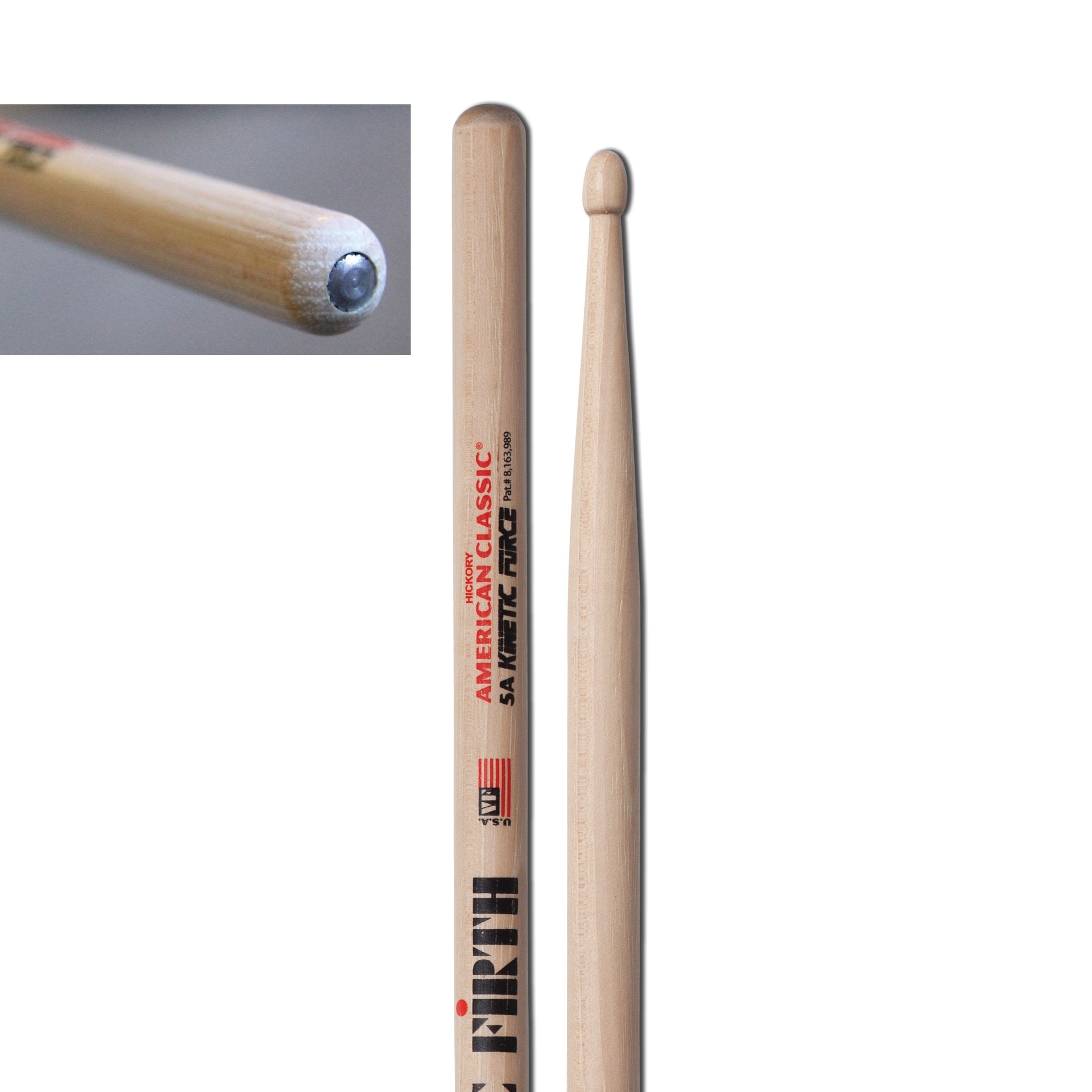 Vic Firth American Classic Kinetic Force 5A Drumsticks - Image 3