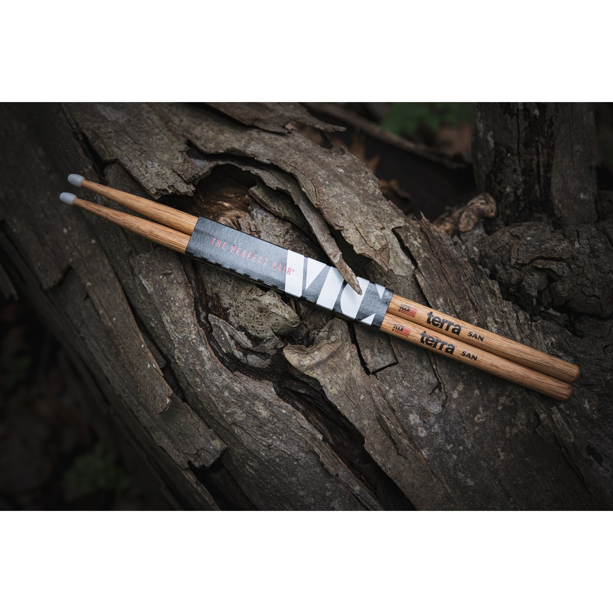 Vic Firth American Classic Terra 5ATN Drumsticks - Nylon Tip - Image 5