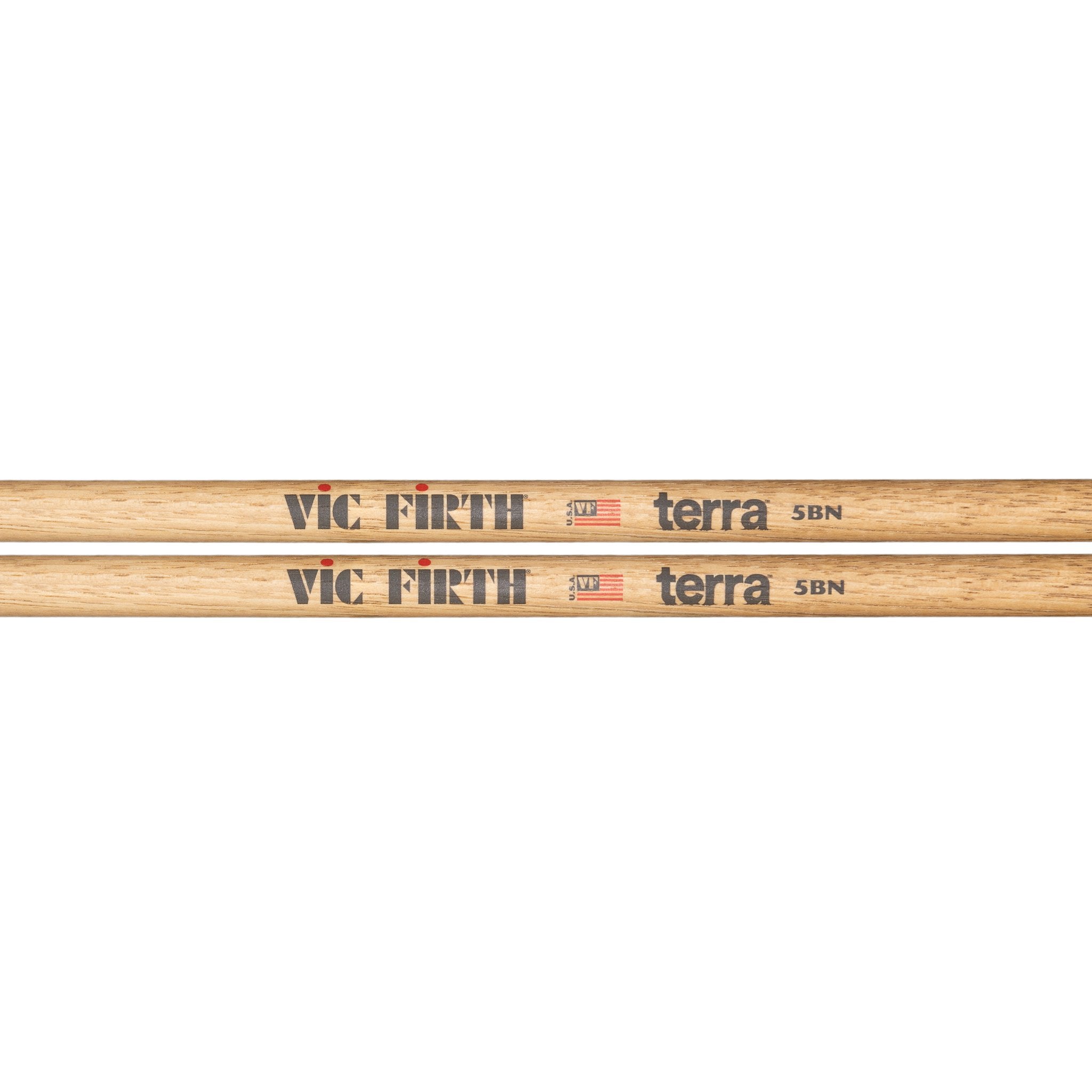 Vic Firth American Classic Terra 5BTN Drumsticks - Nylon Tip - Image 2