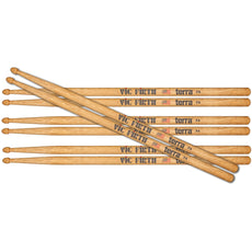 Vic Firth American Classic Terra 7AT Drumsticks Value Pack - Image 1