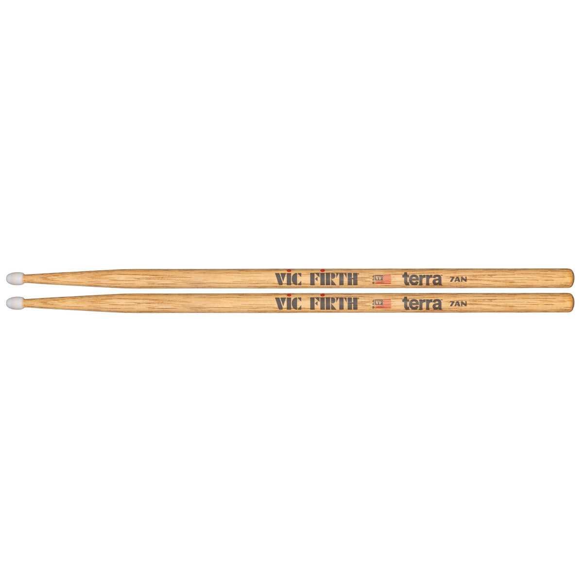 Vic Firth American Classic Terra 7ATN Nylon Tip Drumsticks Value Pack - Image 2