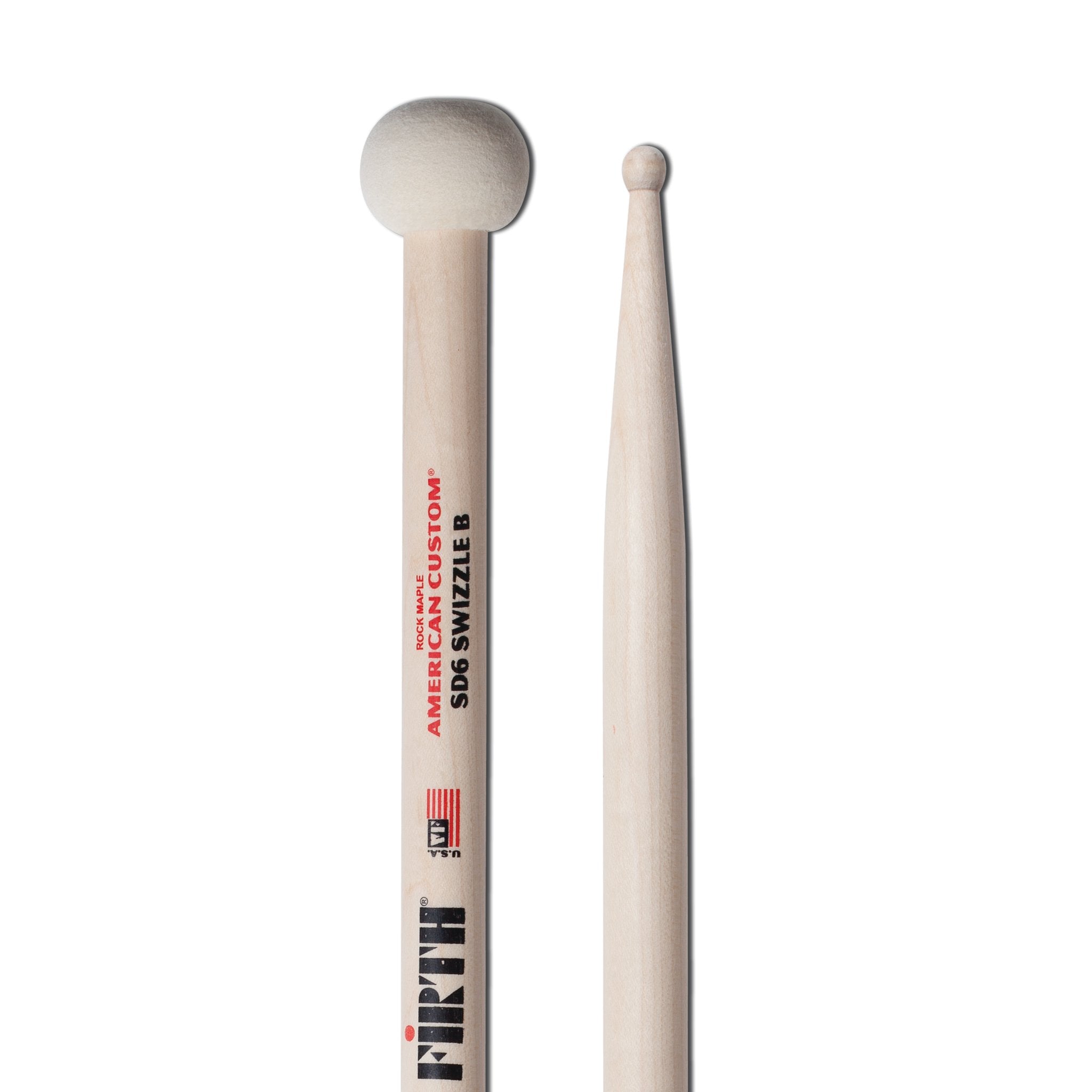 Vic Firth American Custom SD6 Drumsticks - Swizzle B - Image 3