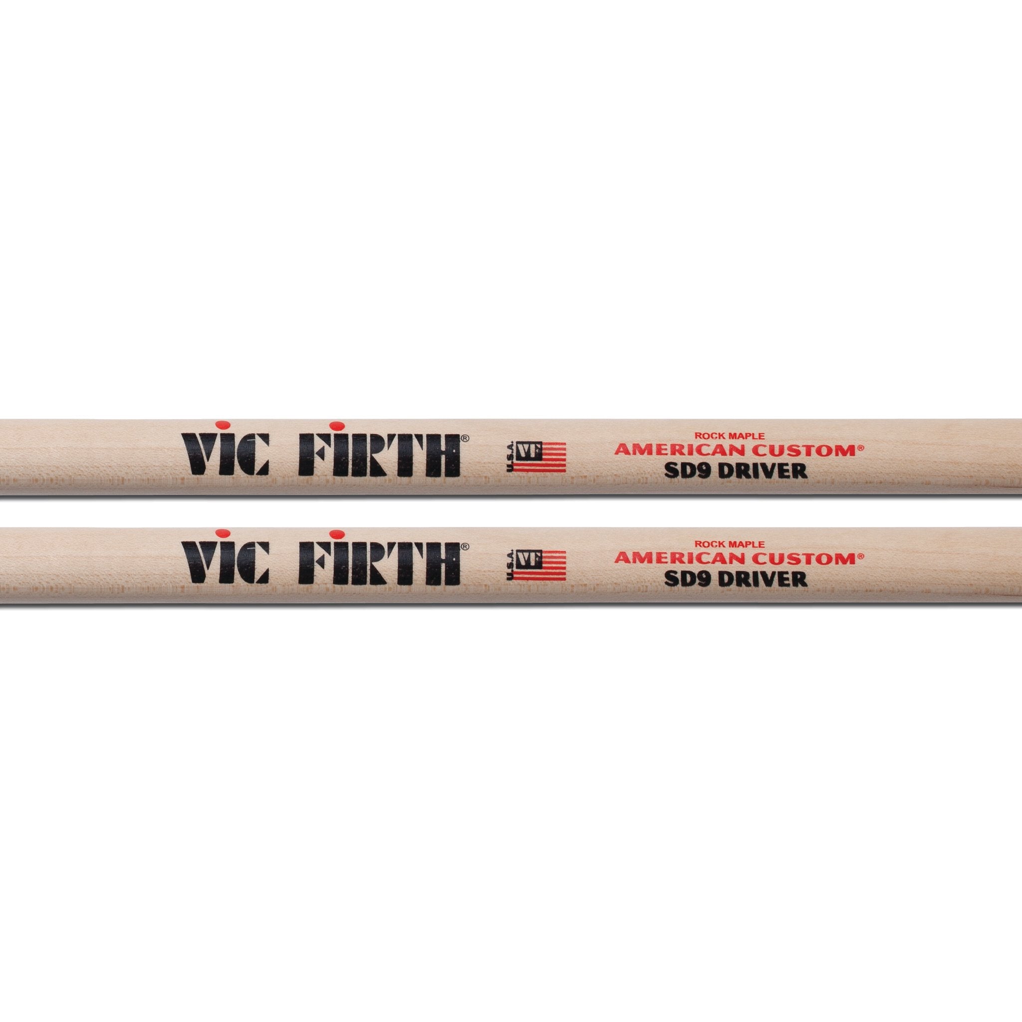 Vic Firth American Custom SD9 Drumsticks - Driver - Image 2