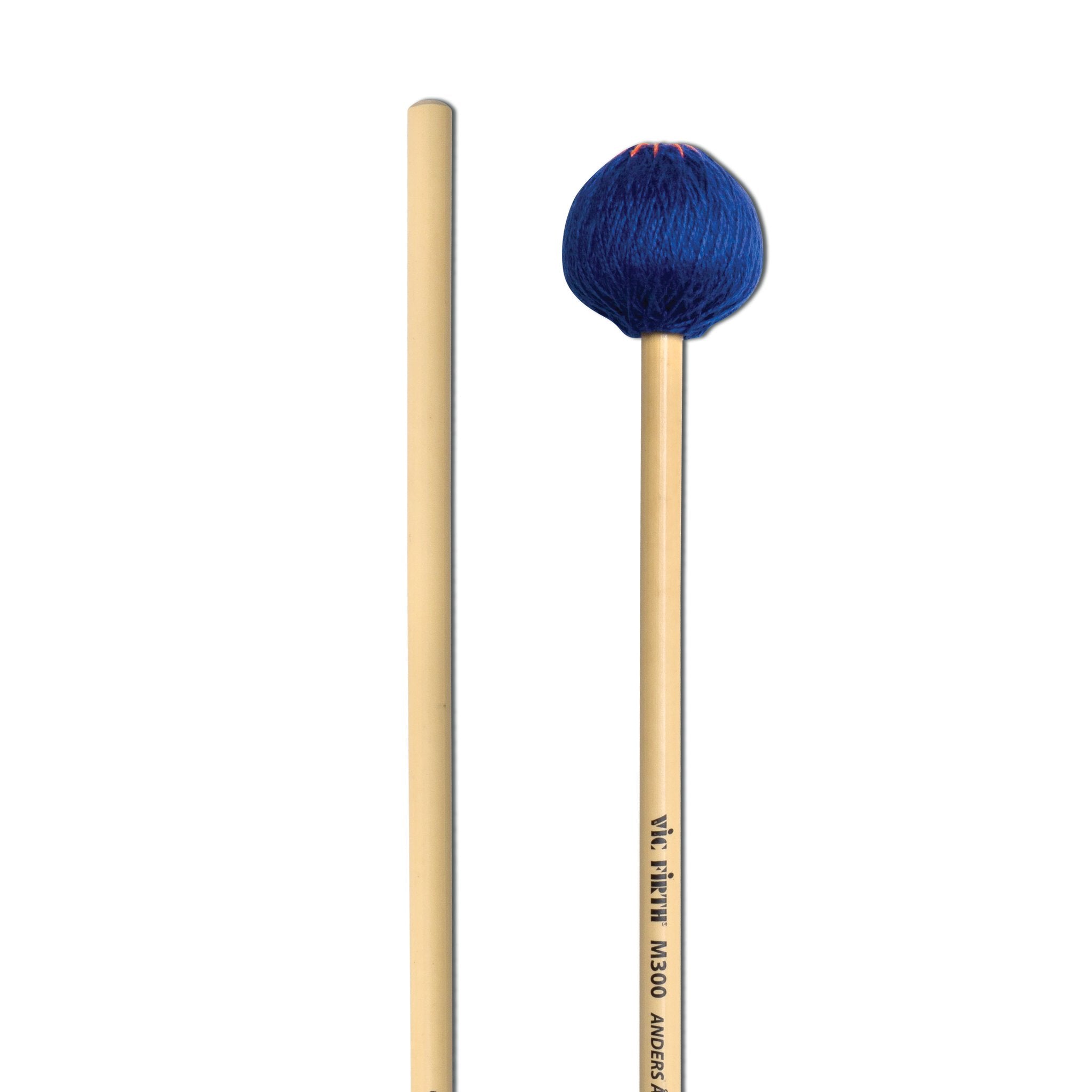 Vic Firth Anders Astrand Blue Series M300 Soft Keyboard Mallets - Image 3
