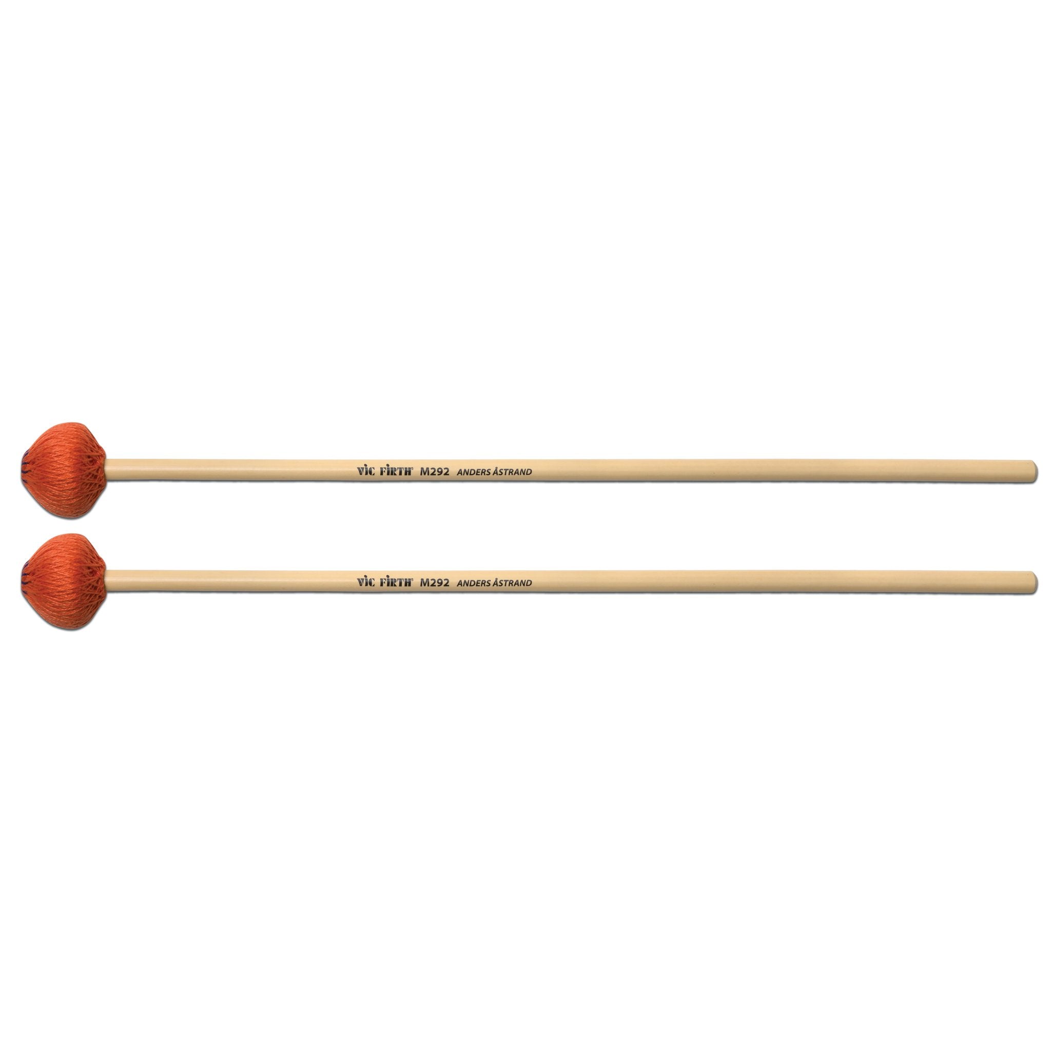 Vic Firth Anders Astrand Orange Series M292 Medium Keyboard Mallets - Image 1